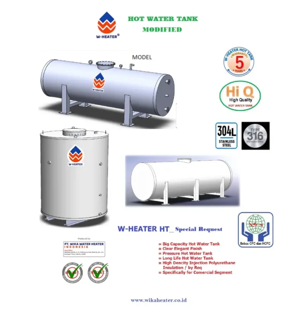 Modified Hot Water Tank