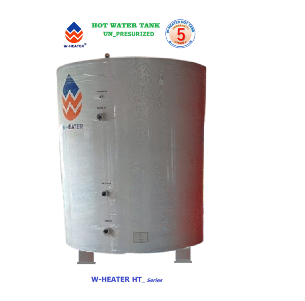 W-Heater HT Series Unpresurized Hot Water Tank